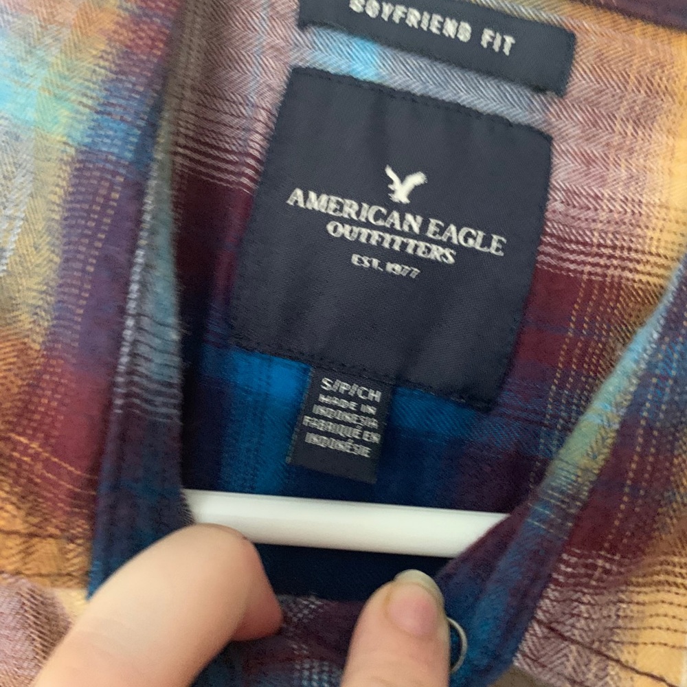Fall flannel multi colored - Picture 3 of 3